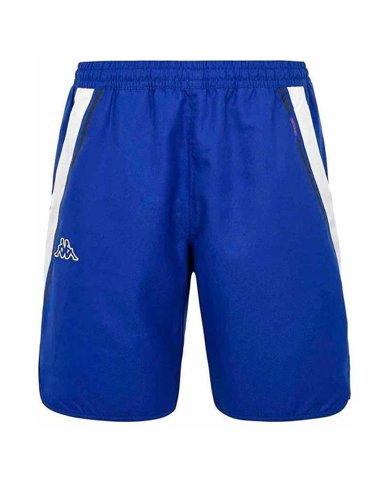 KAPPA ACERA ACTIVE SPORT SHORTS BLUE WITH WHITE STRIPE AZUL