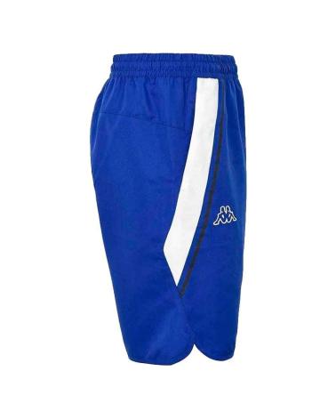 KAPPA ACERA ACTIVE SPORT SHORTS BLUE WITH WHITE STRIPE AZUL