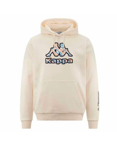 SWEAT-SHIRT KAPPA FETRO BEIGE WHITE WHISPER BEIGE