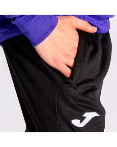 JOMA CALÇAS DE TREINO CHAMPIONSHIP VII PRETO 103200-102 COM BOLSOS COM FECHO NEGRO