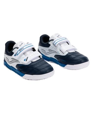 JOMA SCARPE DA CALCETTO CANCHA JR 2503 BIANCO-BLU BLANCO- AZUL