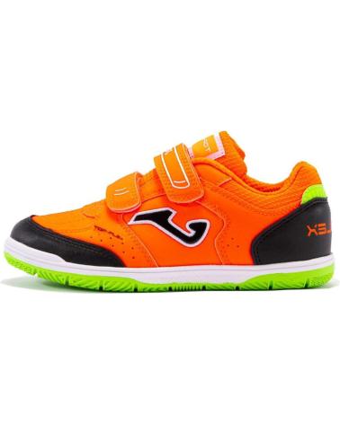 Sapatilhas de Menino JOMA ZAPATILLAS TOP FLEX JR 2408 NEGRO BLANCO VERDE TPJW2 NARANJA