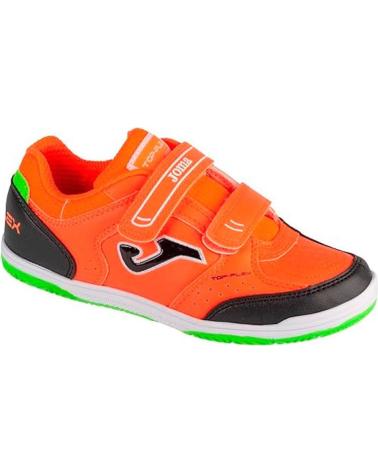 Sportschuhe für Junge JOMA ZAPATILLAS TOP FLEX JR 2408 NEGRO BLANCO VERDE TPJW2 NARANJA