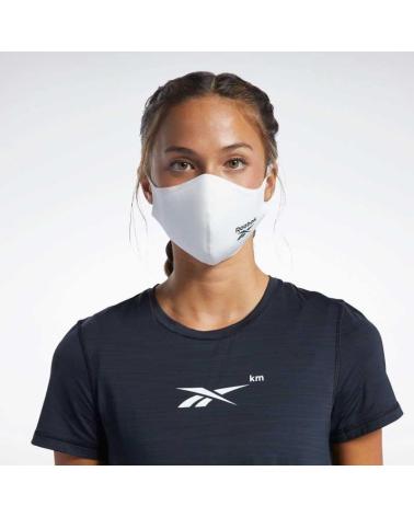 MASCARILLAS REEBOK FACE COVER TALLA L BLANCO PACK 3 UNIDADES H60338 BLANCO