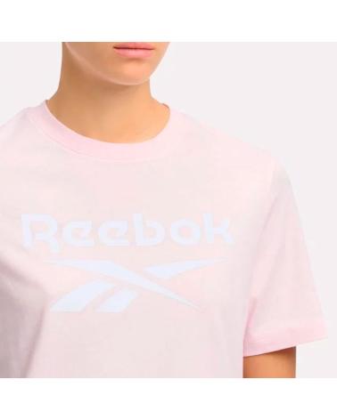 REEBOK CAMISETA MUJER IDENTITY BIG LOGO ROSA