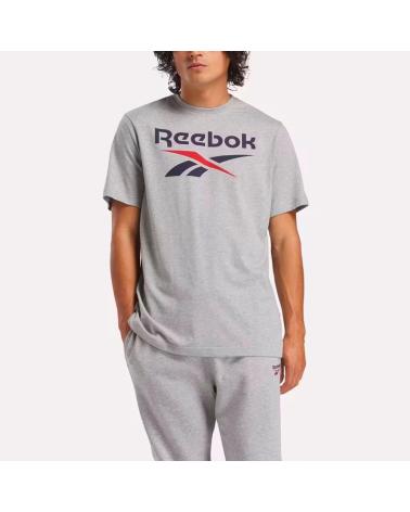 REEBOK CAMISETA HOMBRE IDENTITY BIG LOGO GRIS