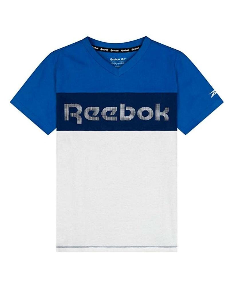 REEBOK T-SHIRT H9738RBI BLU AZUL