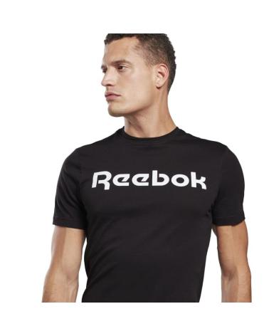 REEBOK T-SHIRT GS LINEAR RE GJ0136 NERA NEGRO