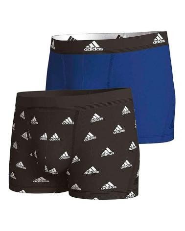 ADIDAS PACK 2 BÓXERS ACTIVE FLEX COTTON 4A1M20 913 - AZUL/NEGRO AZUL