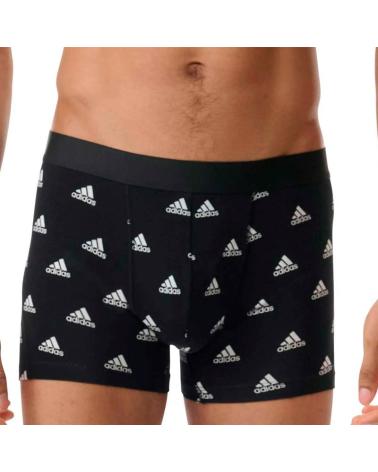 ADIDAS PACK 2 BÓXERS ACTIVE FLEX COTTON 4A1M20 913 - AZUL/NEGRO AZUL