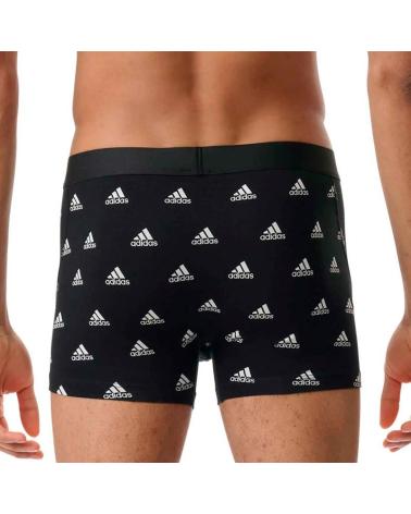 ADIDAS PACK 2 BÓXERS ACTIVE FLEX COTTON 4A1M20 913 - AZUL/NEGRO AZUL