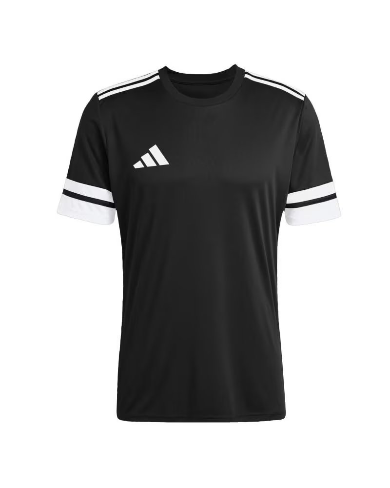ADIDAS SQUAD 25 JG5832 T-SHIRT SCHWARZ MIT WEISSEN DETAILS NEGRO