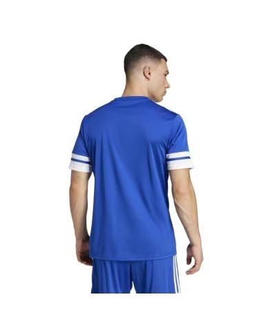 ADIDAS CAMISETA DE FÚTBOL SQUADRA 25 JG5826 ROYAL BLUE WHITE HOMBRE AZUL