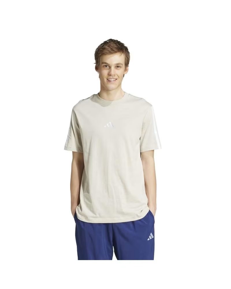 T-SHIRT À MANCHES COURTES ADIDAS JW1955 3S SJ T B POUR HOMME BEIGE