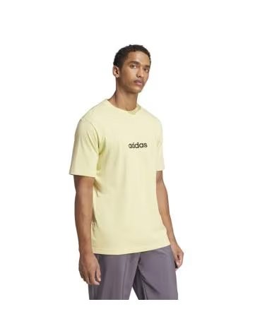ADIDAS CAMISETA DE MANGA CURTA JE9003 M LIN SJ T AMARILLO