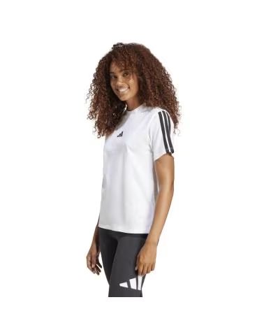 ADIDAS CAMISETA ESSENTIALS COTTON 3 STRIPES BLANCO
