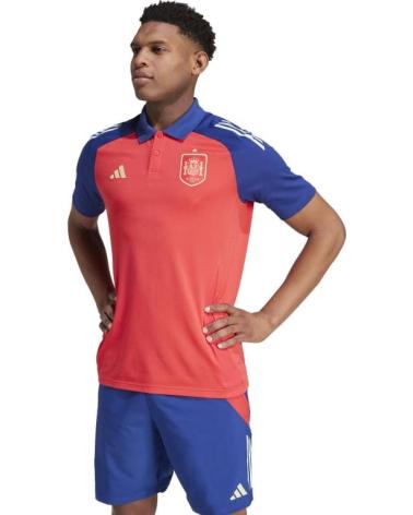 ADIDAS MODELO FEF POLO PARA HOMBRE COL ROJO