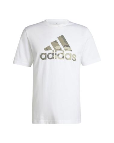 ADIDAS BADGE OF SPORT CAMO GRAPHIC T-SHIRT IN6472 WHITE BLANCO