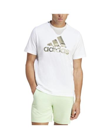 ADIDAS BADGE OF SPORT CAMO GRAPHIC T-SHIRT IN6472 WHITE BLANCO