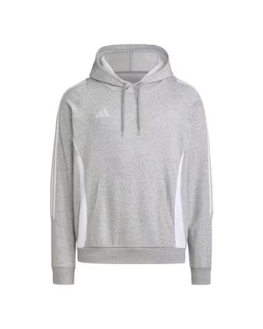 SUDADERA CON CAPUCHA ADIDAS TIRO24 SWHOOD IR7545 GRIS PARA HOMBRE GRIS