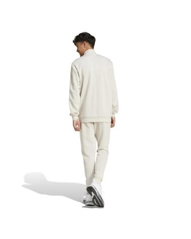 SURVÊTEMENT ADIDAS 3S FT TT TS BEIGE IY6653 POUR HOMME BEIGE