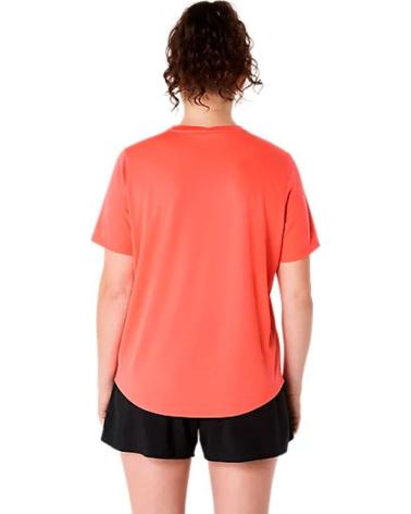 ASICS CAMISETA MUJER CORE SS TOP 2012D170-700 CORAL REEF NARANJA