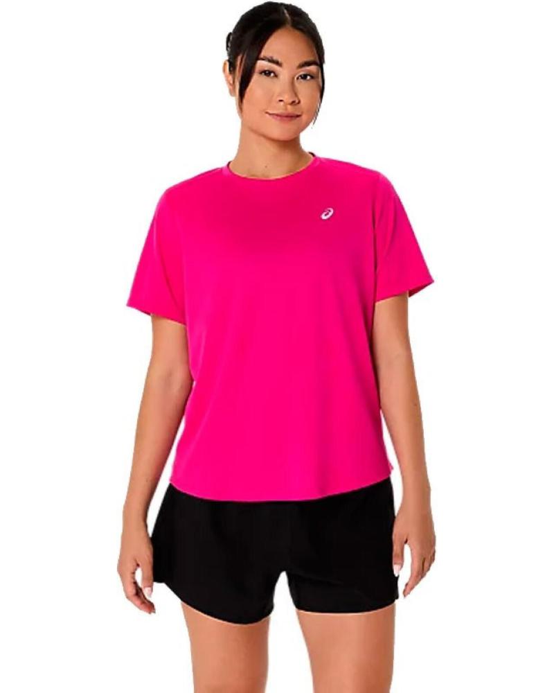 ASICS CORE SS TOP 2012D170-701 PINK RAVE ROSA
