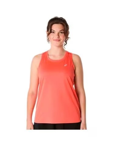 ASICS CANOTTA DONNA CORE TANK 2012D171-700 CORALLO ARANCIONE NARANJA