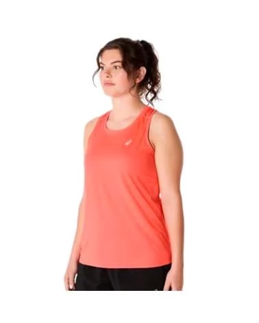 ASICS CANOTTA DONNA CORE TANK 2012D171-700 CORALLO ARANCIONE NARANJA