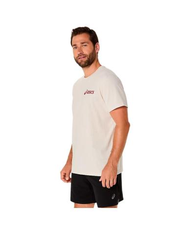 T-SHIRT ASICS CHEST LOGO SS BEIGE 2031E659-201 BEIGE