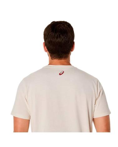 T-SHIRT ASICS CHEST LOGO SS BEIGE 2031E659-201 BEIGE