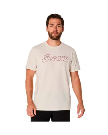 T-SHIRT ASICS LOGO SS BEIGE 2031E188-201 BEIGE