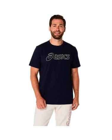 T-SHIRT ASICS LOGO SS BLU 2031E188-403 AZUL