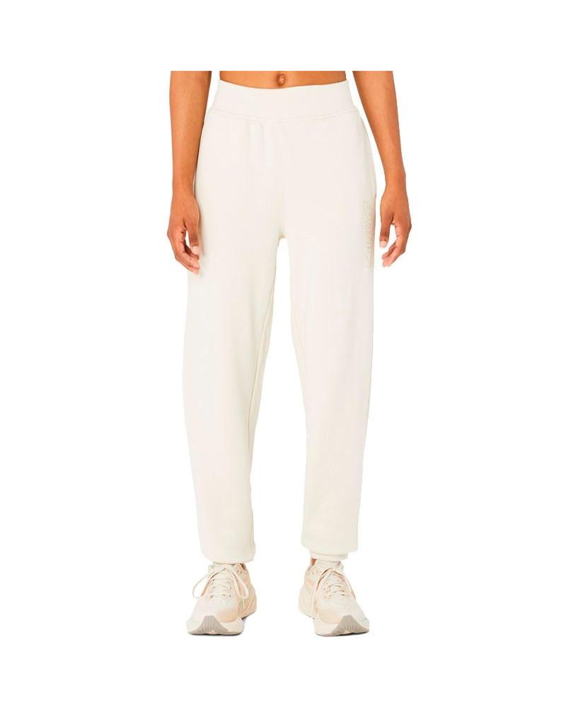 ASICS PANTALON MUJER LOGO SWEATPANT BIRCH BEIGE
