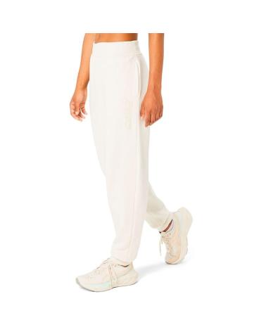 ASICS PANTALON MUJER LOGO SWEATPANT BIRCH BEIGE
