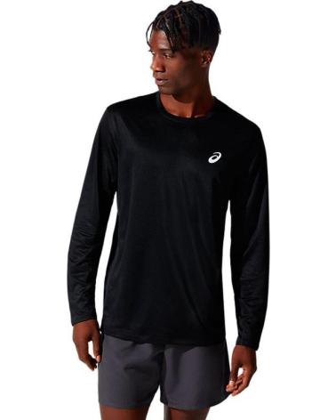 ASICS CAMISETA HOMBRE CORE LS TOP 2011C340-001 NEGRO
