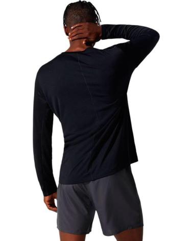 ASICS CAMISETA HOMBRE CORE LS TOP 2011C340-001 NEGRO