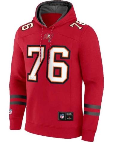 FANATICS SUDADERA HOMBRE NFL BAY BUCCANEERS ROJO