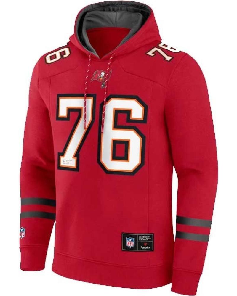 FANATICS SUDADERA HOMBRE NFL BAY BUCCANEERS ROJO