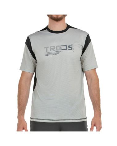 JOHN SMITH T-SHIRT TECNICO TUREIS 042 GRIGIO FUMO BIANCO BLANCO
