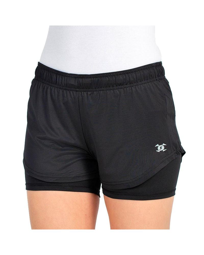 JOHN SMITH SOMOZAS 005 SCHWARZE TECHNISCHE LAUFSHORTS 5