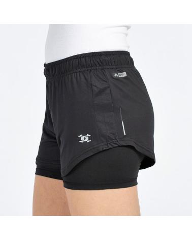 JOHN SMITH SOMOZAS 005 SCHWARZE TECHNISCHE LAUFSHORTS 5