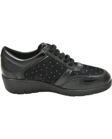 Zapatos de Mujer D`CUTILLAS DOCTOR CUTILLAS - DEPORTIVO CORDONES PLANTILLA EXTRAIBLE PA NEGRO