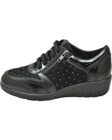 Zapatos de Mujer D`CUTILLAS DOCTOR CUTILLAS - DEPORTIVO CORDONES PLANTILLA EXTRAIBLE PA NEGRO