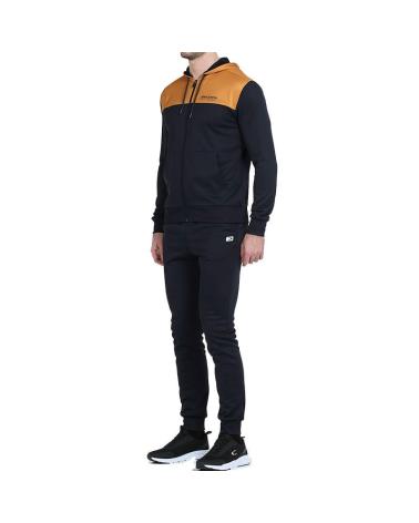JOHN SMITH CENLE TWO-TONE NAVY BLUE AND GOLD TRACKSUIT 4