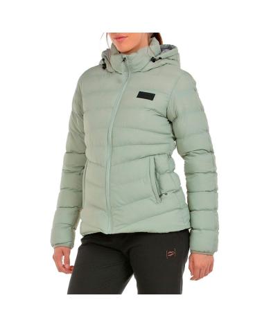 ANORAK DE PLUMA JOHN SMITH ZOE 042 HUMO VERDE VERDE