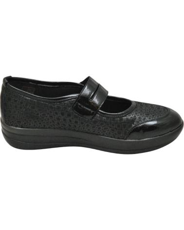 Zapatos de Mujer D`CUTILLAS DOCTOR CUTILLAS - 50730 MERCEDITA DE PLANTILLA EXTRAIBLE PA NEGRO