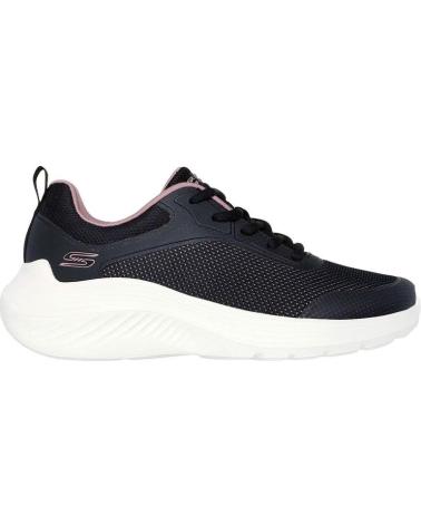 SKECHERS ZAPATILLA MUJER BOBS SQUAD 117681 BLK NEGRO