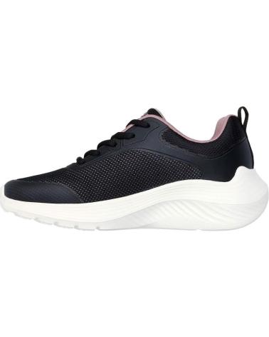 SKECHERS ZAPATILLA MUJER BOBS SQUAD 117681 BLK NEGRO