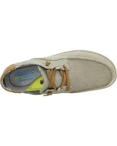 SKECHERS Zapatillas Slade Quinto en beige para hombre TAUPE